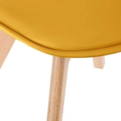 CHAISE DINER JAUNE BAYA