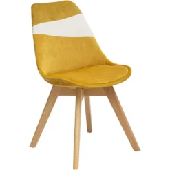 CHAISE DINER PATCHWORK OCRE BAYA