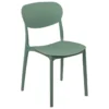 CHAISE EMPILABLE PLASTA PLASTIQUE VERT