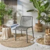 CHAISE EMPILABLE SOLARA GRIS