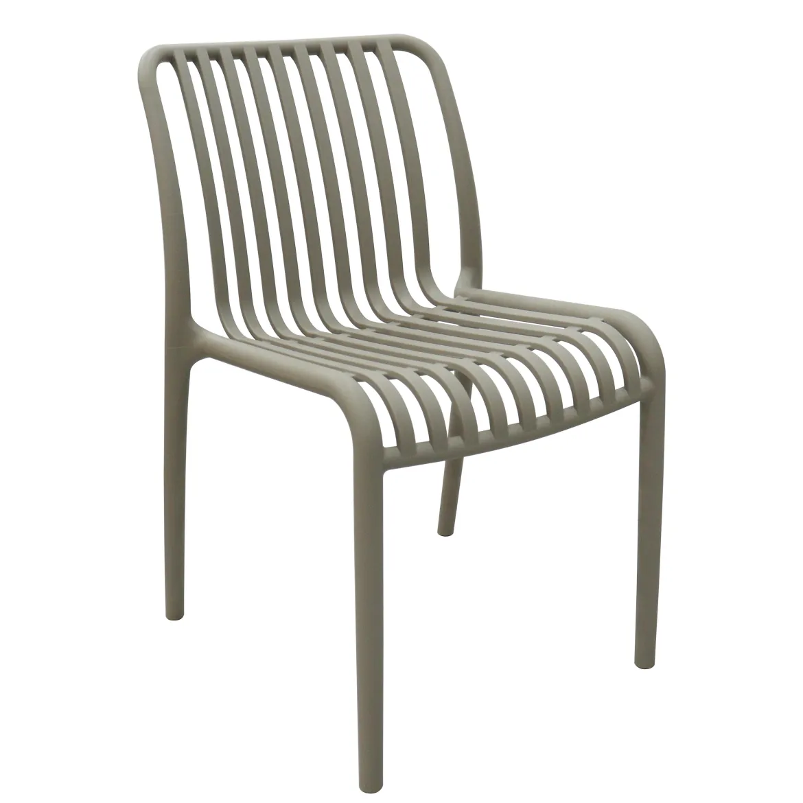 CHAISE EMPILABLE SOLARA TAUPE