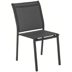 CHAISE ESSENTIA EMPILABLE ANTHRACITE GRAPHITE