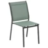 CHAISE ESSENTIA EMPILABLE OLIVE GRAPHITE