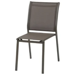 CHAISE ESSENTIA EMPILABLE WENGE PRALINE