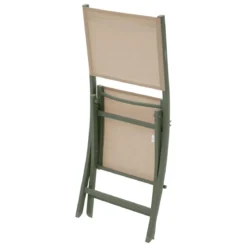 CHAISE ESSENTIA PLIANTE LIN LAURIER