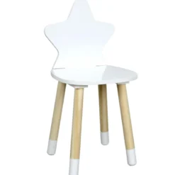 CHAISE ETOILE BLANC
