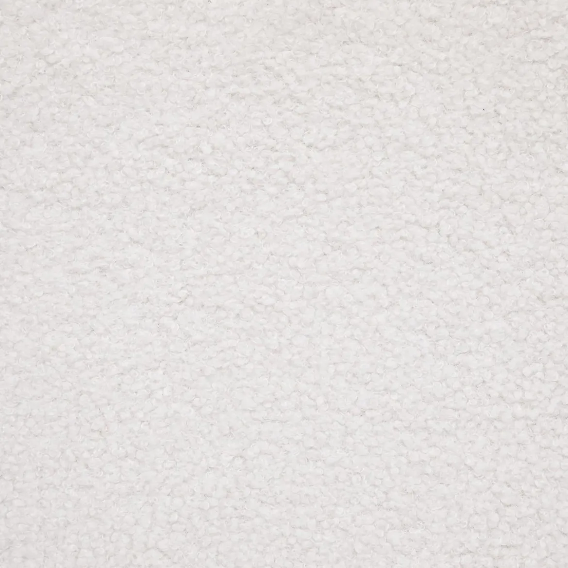 CHAISE IMITATION NOYER BOUCLE ROKA BLANC