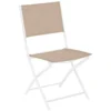CHAISE MODULA LIN BLANC
