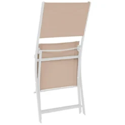 CHAISE MODULA LIN BLANC