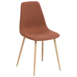 CHAISE PIEDS IMITATION HETRE ROKA AMBRE