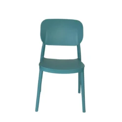 CHAISE PLASTIQUE ENFANT INTERIEUR EXTERIEUR BLEU