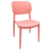 CHAISE PLASTIQUE ENFANT INTERIEUR EXTERIEUR 34X58X31CM ROSE