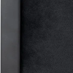 CHAISE PLIANTE CARREE VELOURS NOIR