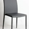 CHAISE PU FLAVIO GRIS