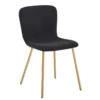 CHAISE RIYA BOUCLETTE NOIR