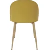 CHAISE SCANDINAVE BERGEN JAUNE MOUTARDE