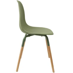 CHAISE SCANDINAVE PHENIX VERT