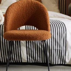 CHAISE TEDDY 51X54X81CM CARAMEL MOKA