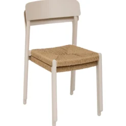 CHAISE WISTTY EMPILABLE ARGILE