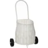 CHARIOT PLASTIQUE EFFET OSIER
