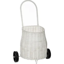 CHARIOT PLASTIQUE EFFET OSIER