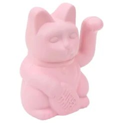 CHAT LUCKY PLASTIQUE H.14CM