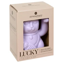 CHAT LUCKY PLASTIQUE H.14CM