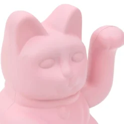 CHAT LUCKY PLASTIQUE H.14CM
