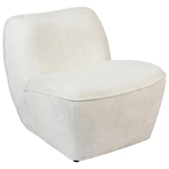 CHAUFFEUSE MINARI CHENILLE BLANC