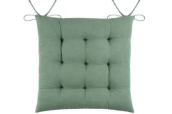 CHAUMONT GALETTE DE CHAISE 40X40CM ECRU