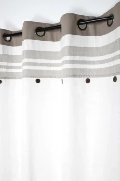 CHAUMONT RIDEAU 140X260CM NATUREL