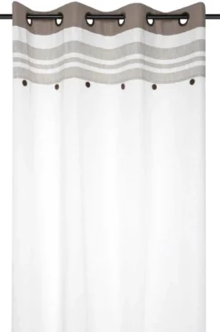CHAUMONT RIDEAU 140X260CM NATUREL