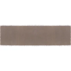 CHEMIN DE TABLE MAHA GRIS 38X140CM