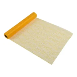 CHEMIN DE TABLE MAILLE 30CMX5M MOUTARDE