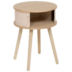 CHEVET 2 PORTES NYSOS CREME