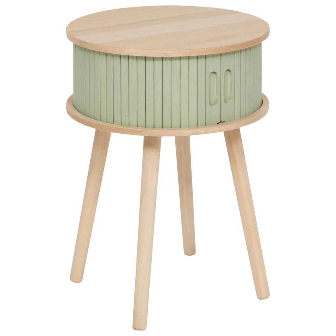 CHEVET 2 PORTES NYSOS VERT DE GRIS