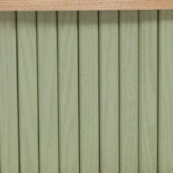CHEVET 2 PORTES NYSOS VERT DE GRIS