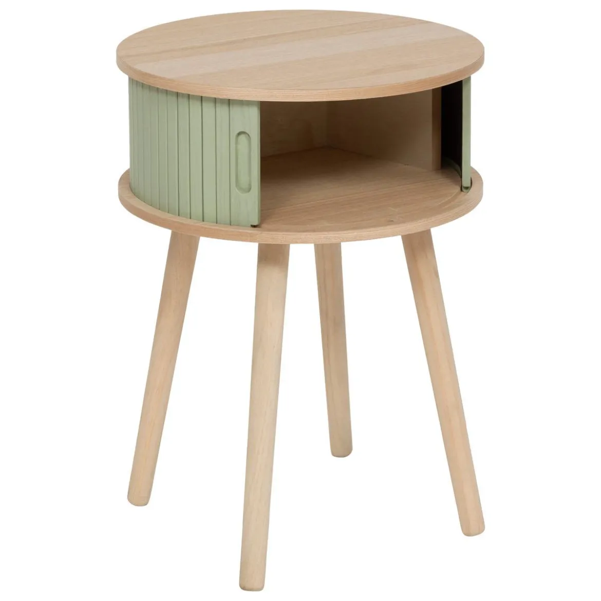 CHEVET 2 PORTES NYSOS VERT DE GRIS