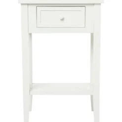 CHEVET 1 TIROIR BLANC CHARME