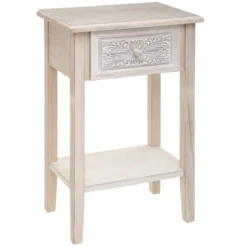 CHEVET 1 TIROIR HINA D.45X30X67CM