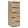 CHIFFONIER 5 TIROIRS DOLO
