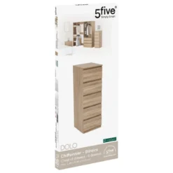 CHIFFONIER 5 TIROIRS DOLO