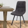 CHILLI CHAISE GRIS PK 4