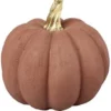 CITROUILLE POLYRESINE MARRON 12.2X11.7X11CM