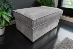 COCO POUF GRIS LINCOLN 86