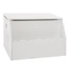 COFFRE A JOUETS BIBLIOTHEQUE BLANC