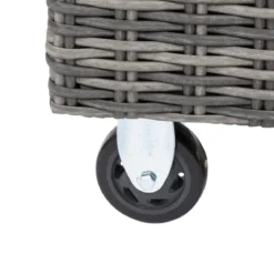 COFFRE BAYANA TERRE D OMBRE D.199X99X108CM