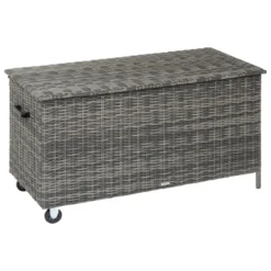 COFFRE BAYANA TERRE D OMBRE D.199X99X108CM
