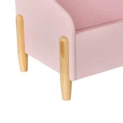 COFFRE DOUCEUR FLEUR ROSE D.61X28.5X44.2CM