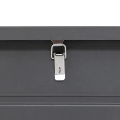 COFFRE MENANGO ALUMINIUM GRAPHITE D.150X73.5X83CM